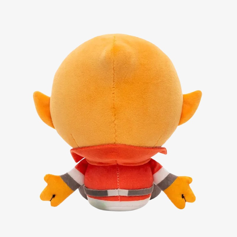 The ZoDoll Invincible Animated Series Plush Toy Collection features a soft 18x20cm superhero stuffed doll with orange skin, pointed ears, and a red and gray outfit—a unique figure for any Invincible plush collection.