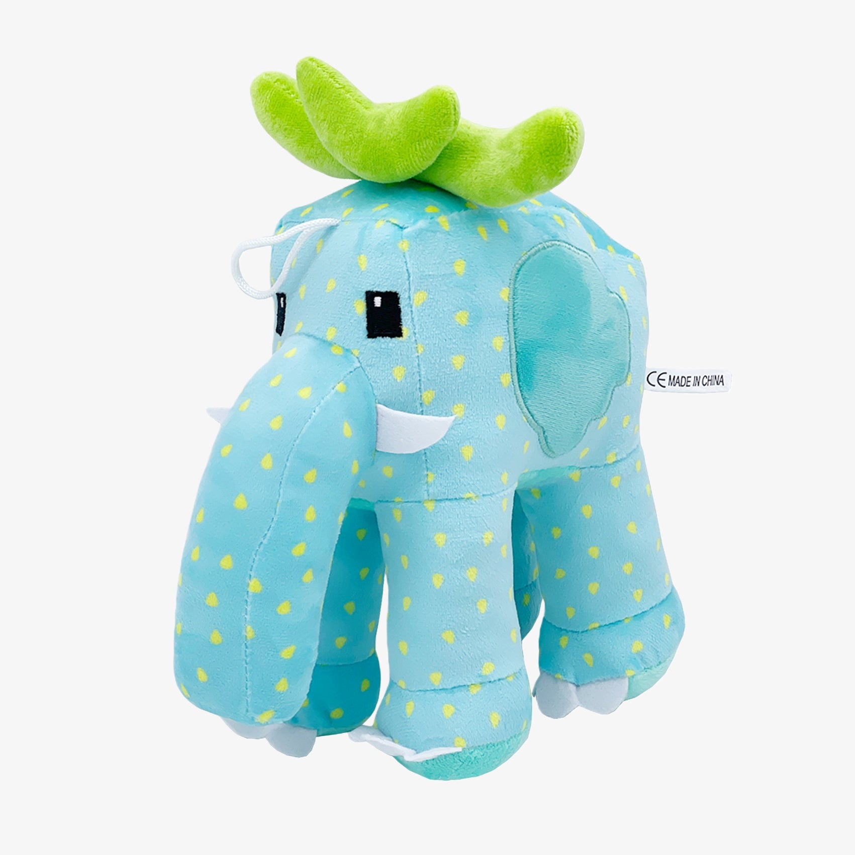 The Steal a Brainrot Inspired Strawberry Elephant Plush Toy is a 9.8-inch collectible fruit animal figure with a trunk, soft plush design, and two color options—ideal for fans of unique stuffed toys.
