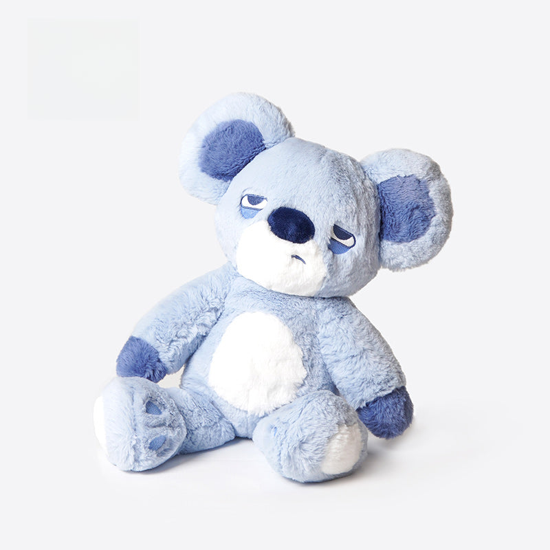 The ZEIO Koala Plush Toy 38cm is a soft, large stuffed koala with a relaxed expression and white accents—ideal for nursery décor or cuddling.