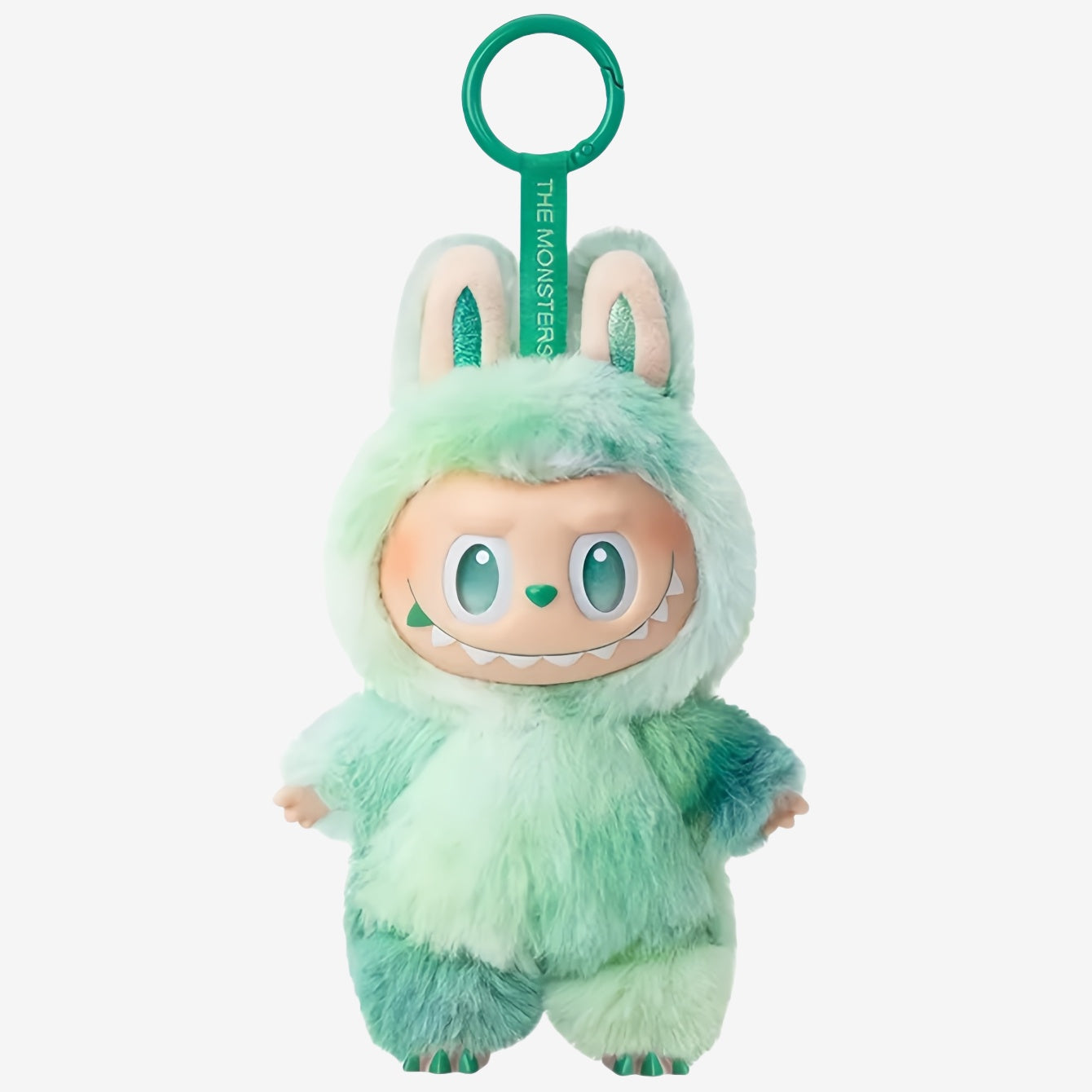 POP MART’s Labubu “Big Into Energy” 6‑Piece Plush Keychain Set features adorable dolls in monster costumes with bunny ears and sharp teeth, each with a plastic clip—perfect for plush keychain collectors. Includes Love, Happiness, Loyalty, Serenity, Hope & Luck.